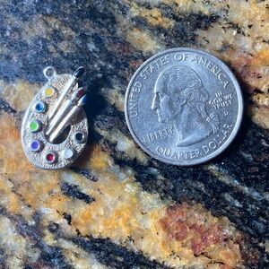 Sterling Silver Charm Bracelet Necklace